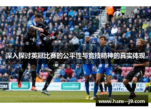 深入探讨英冠比赛的公平性与竞技精神的真实体现
